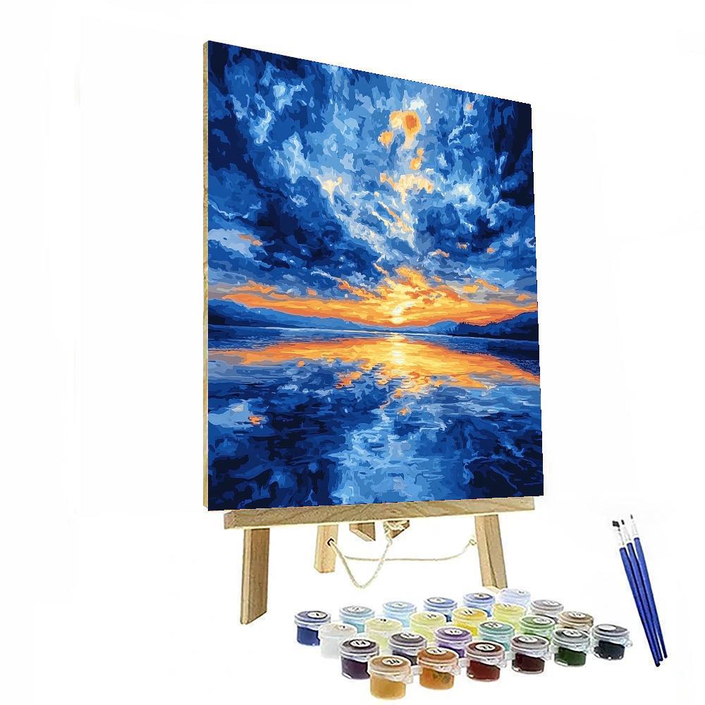 Caravaggio Inspired Ethereal Twilight  DIY Paint By Numbers