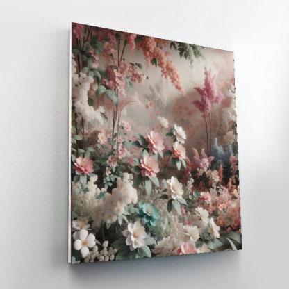 Floral Whisper Elegance Number Painting