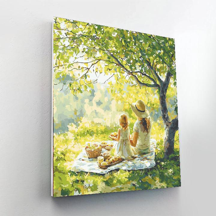 Dappled Light And Love Number Painting