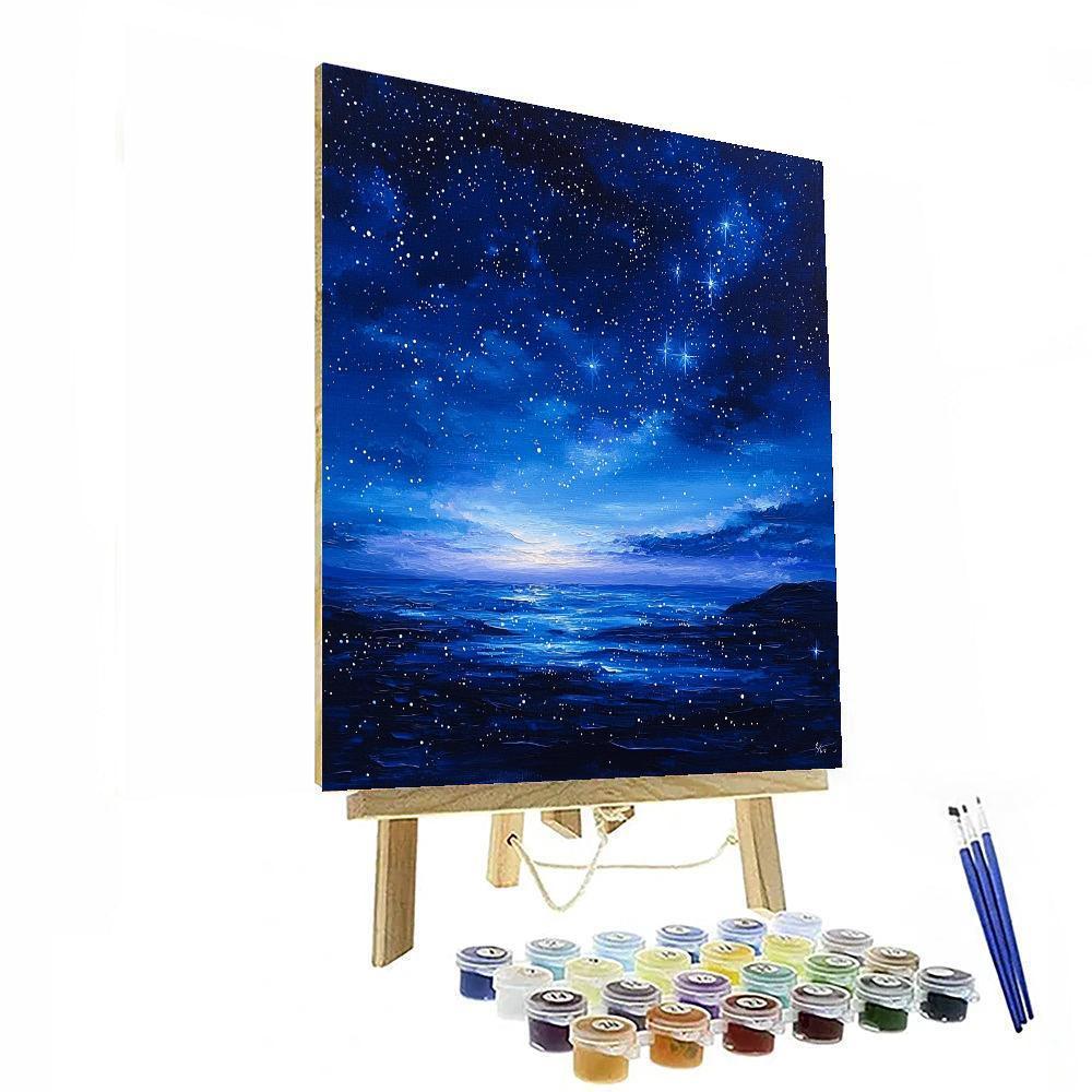 Edgar Degas Inspired Harmony Of The Stars  Painting By Numbers Kit