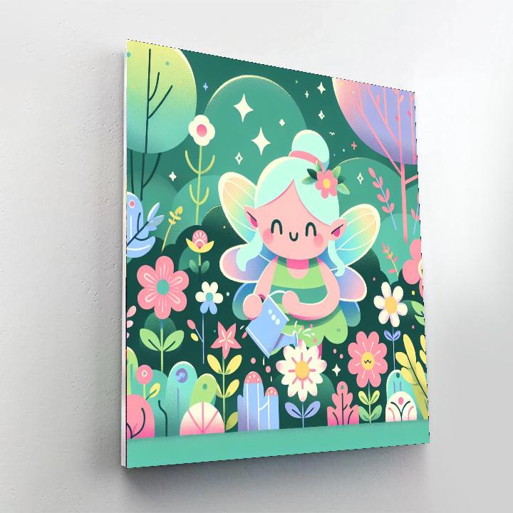 Mystical Garden Journey Painting Number Kit