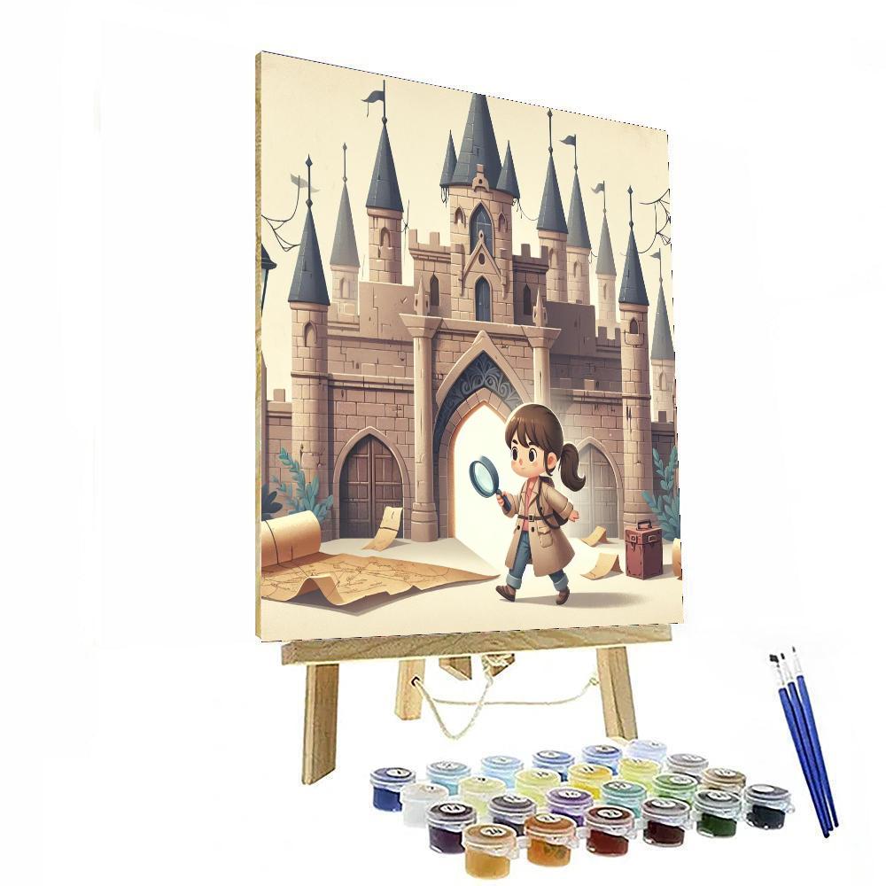 Mystery Castle Expedition Painting Number Kit