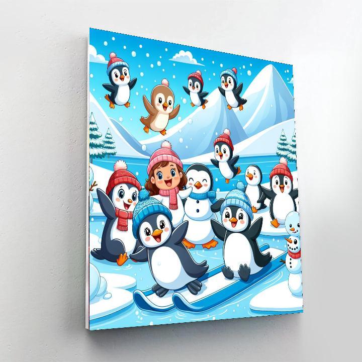 Adventure On The Ice Paint By Color