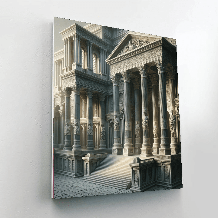 Timeless Roman Elegance Numbered Painting Kits