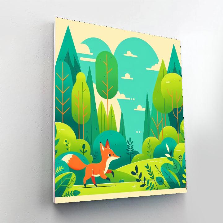 Forest Adventure Expedition Paint By Numbers Kits