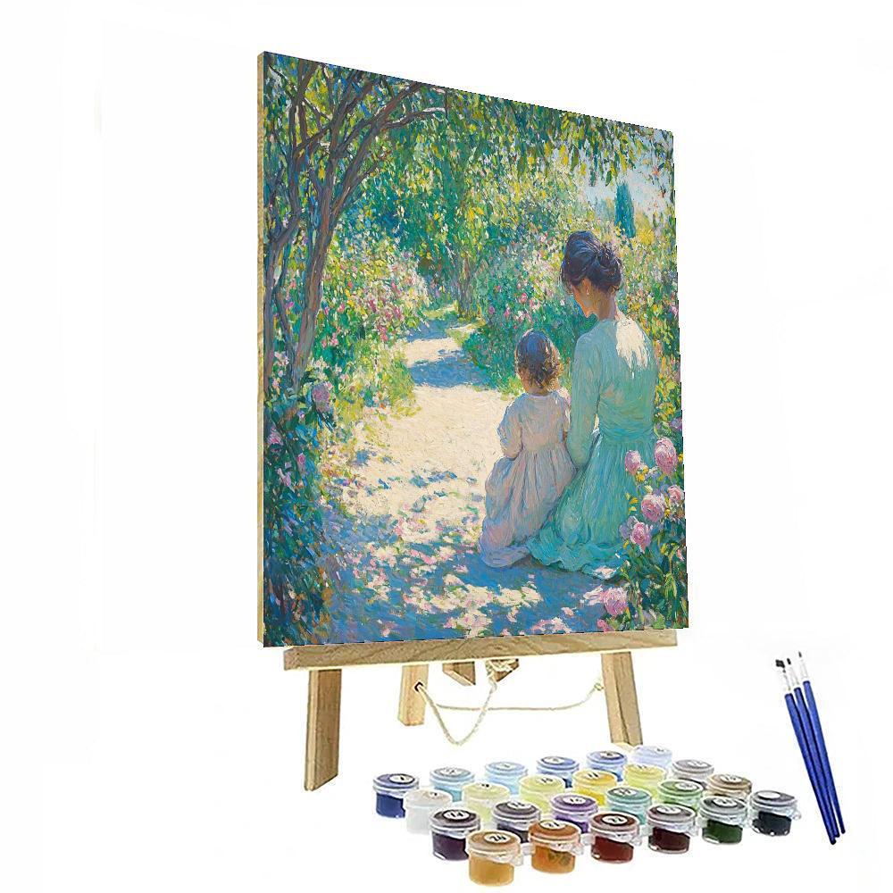 Serene Motherhood Afternoon Paint By Numbers