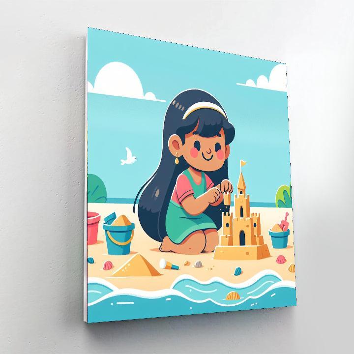 Seaside Castle Adventure Paint By Number