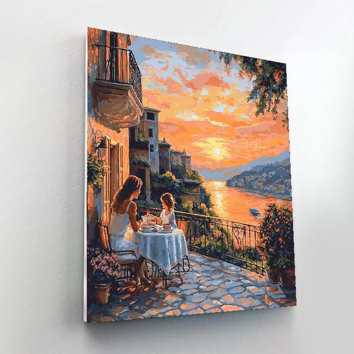 Morning Hues Of Love Numbered Painting Kits