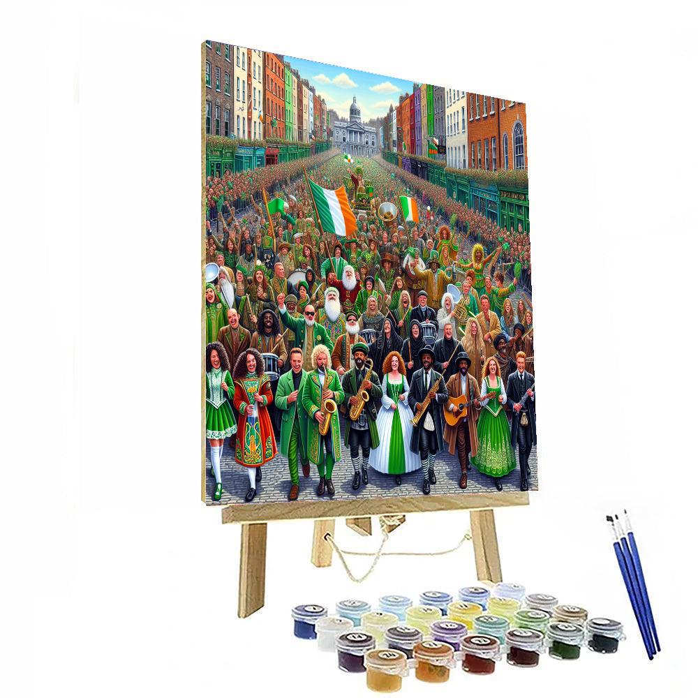 Dublin St. Patrick’s Festival - Ireland Numbered Painting Kits