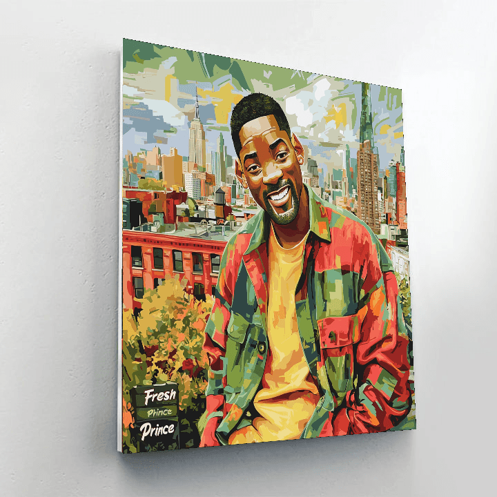 Will Smith: Charismatic Journeys From Bel-air Painting Number Kit