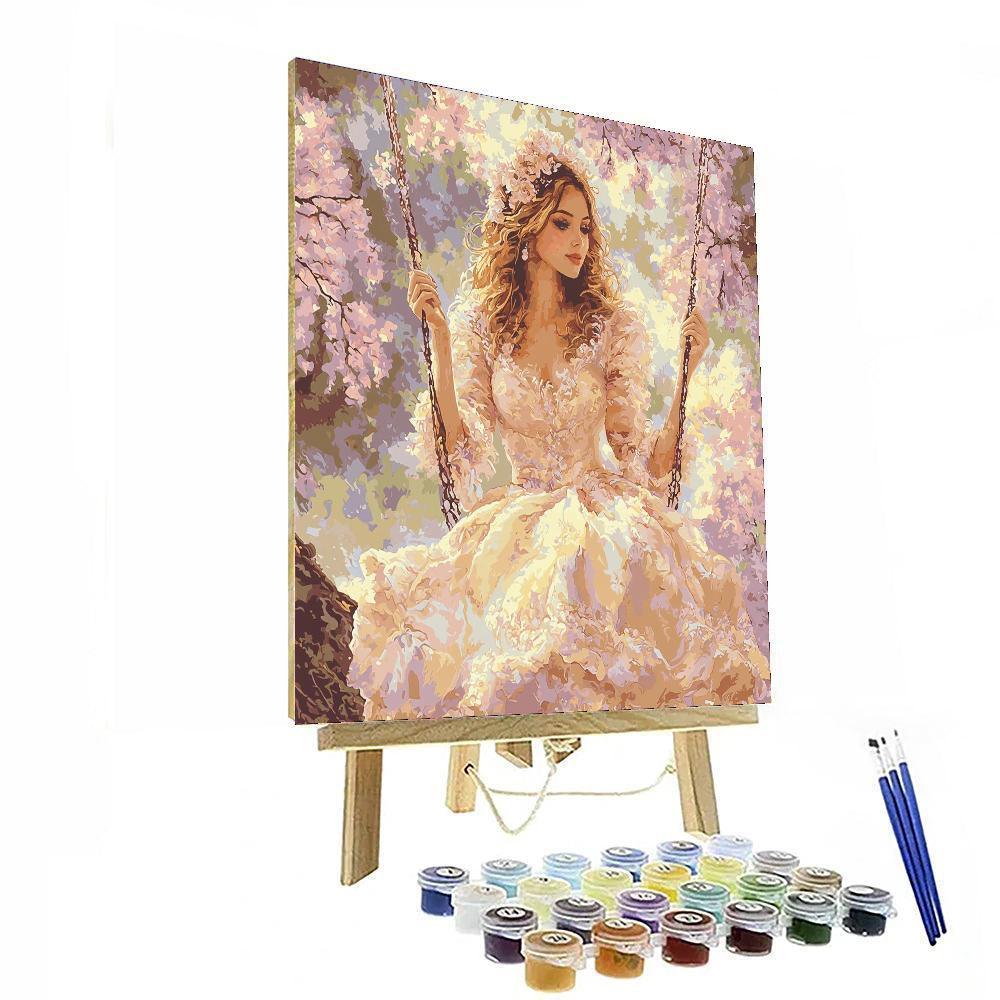 Jean-Honoré Fragonard Inspired Feminine Elegance In Rococo  DIY Paint By Numbers