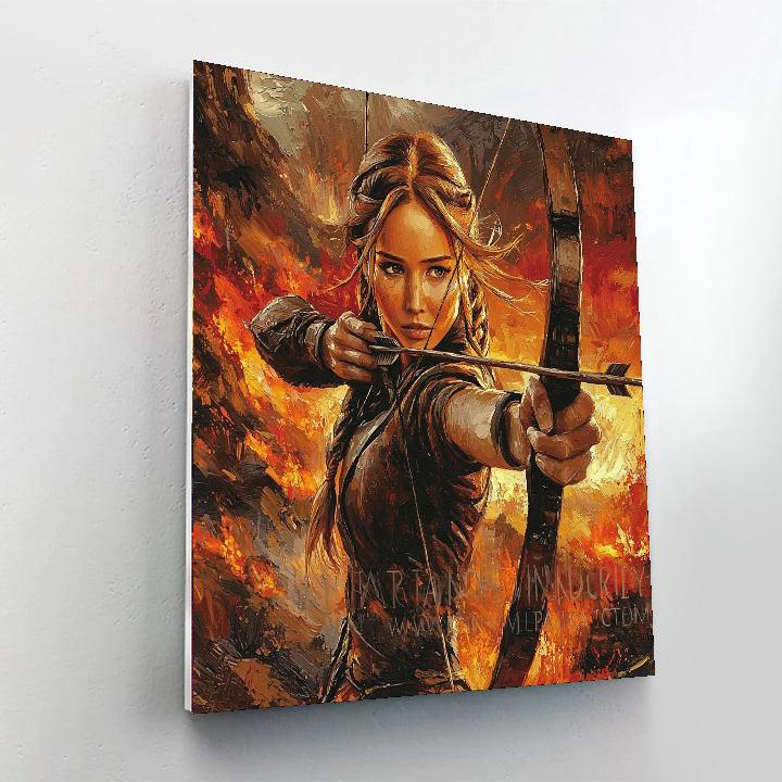 Jennifer Lawrence: The Silver Lining Starlet Numbered Painting Kits