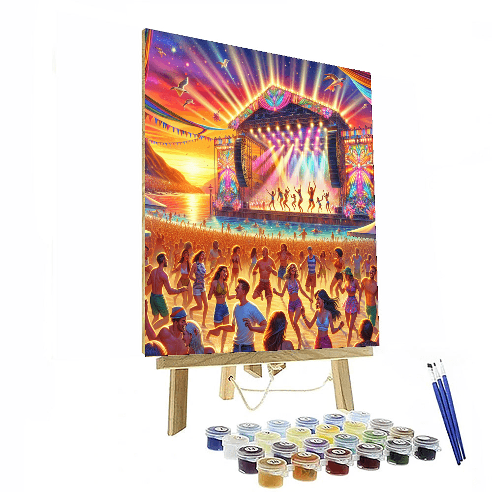 Festival Internacional De Benicassim Paint By Color