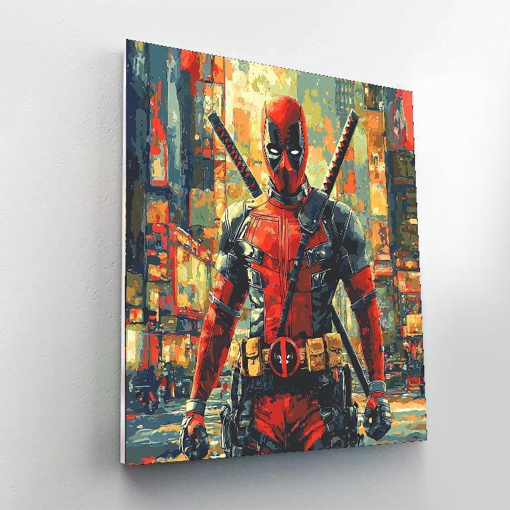 Ryan Reynolds: The Merc With A Mouth's Mischief Numbered Painting Kits