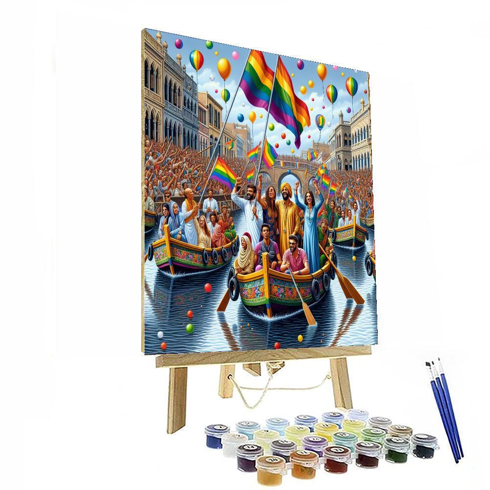 Pride Amsterdam Paint By Numbers Art