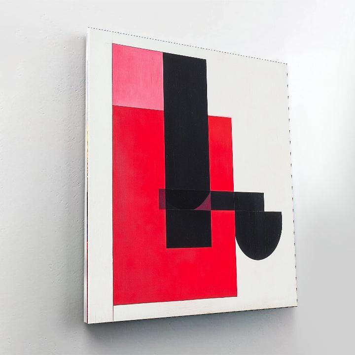 Kazimir Malevich Inspired Visual Resonance  Paint By Color