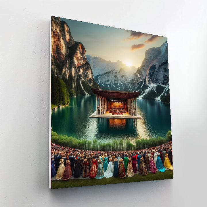 Bregenz Festival Painting By Numbers Kit