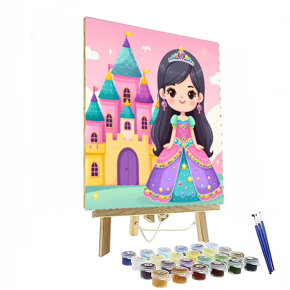 Charming Princess Numbered Painting Kits