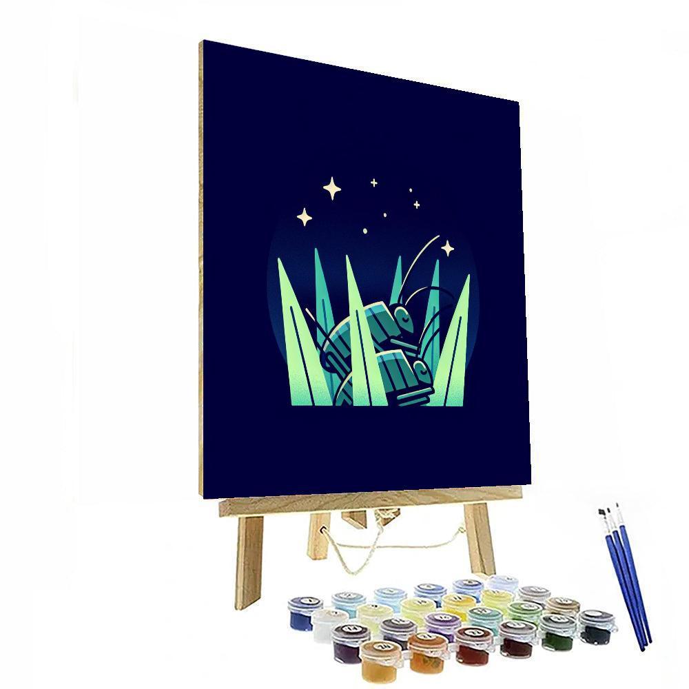 Chirping Crickets Numbered Painting Kits