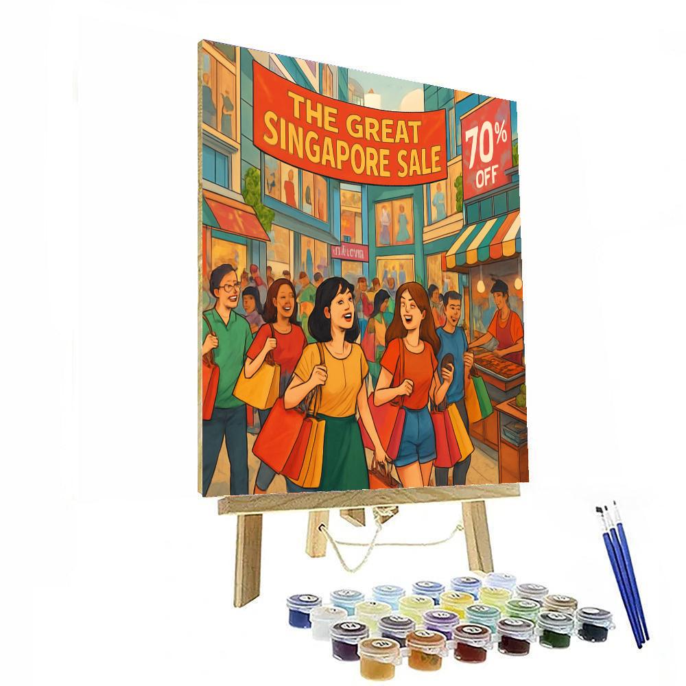 The Great Singapore Sale Paint By Number