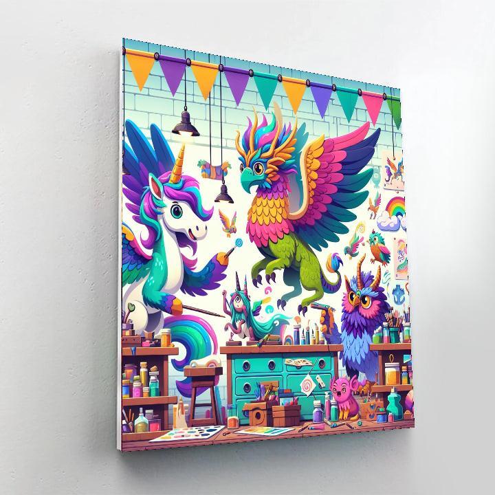 Fantasy Creature Workshop Painting By Numbers Kit