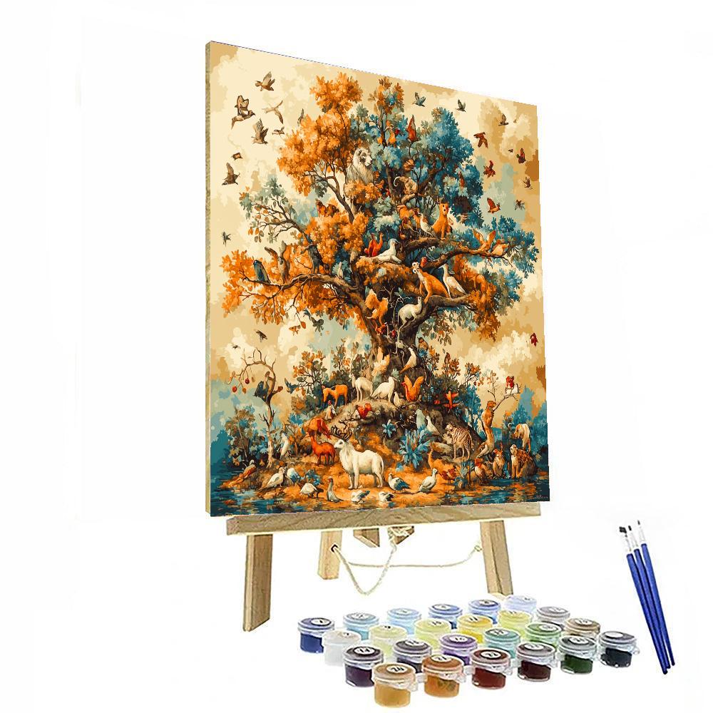 Hieronymus Bosch Inspired Wild Wonder  Paint By Number