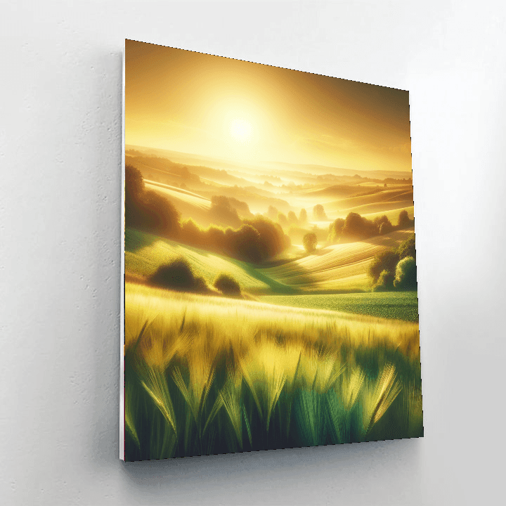 Dreamy Summer Fields Paint By Numbers