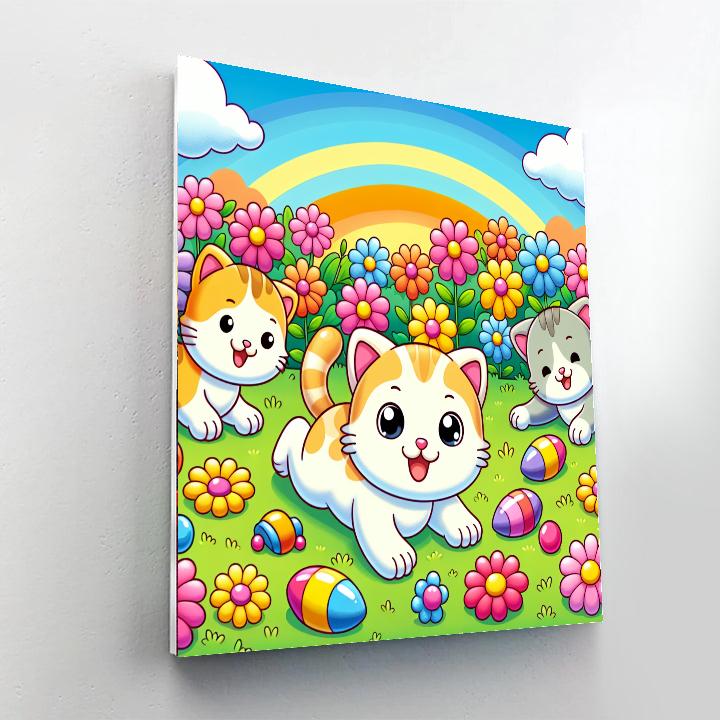 Cuddle Puddle Of Kittens Paint By Numbers Kits