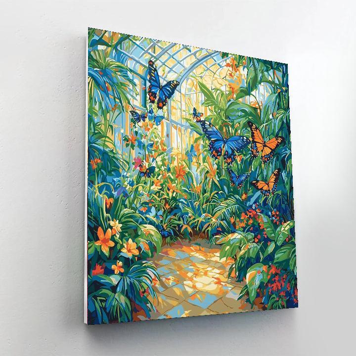 The Butterfly Conservatory - Key West Paint By Numbers