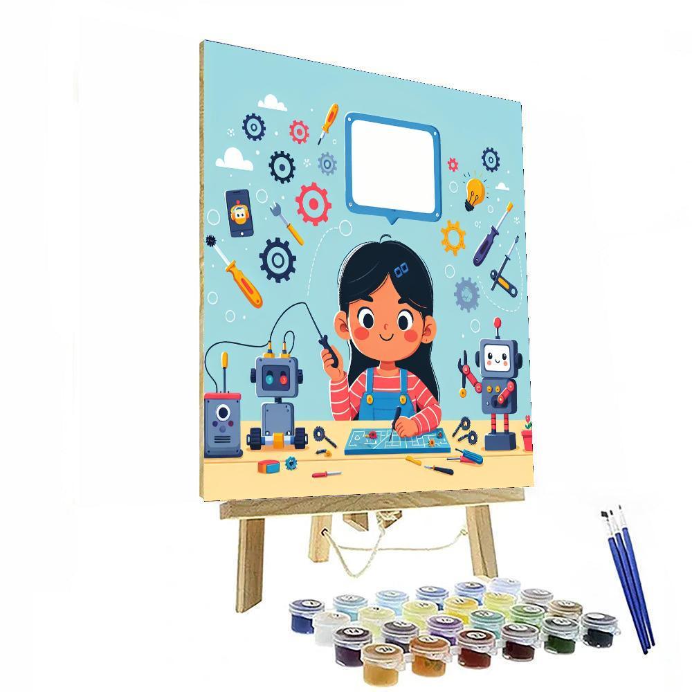 Innovative Robot Challenge Paint By Numbers Kits