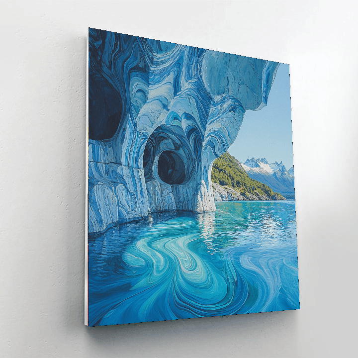 Marble Caves Numbered Painting Kits