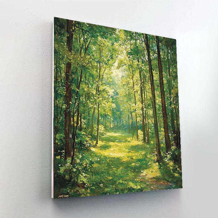 Claude Monet Inspired Enchanted Wilderness Retreat  Paint By Numbers