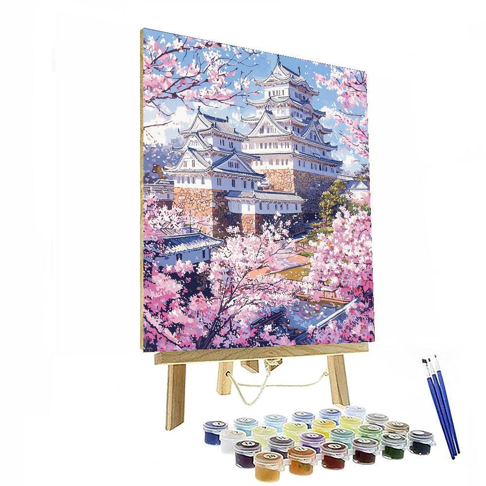 Himeji Castle Painting Number Kit