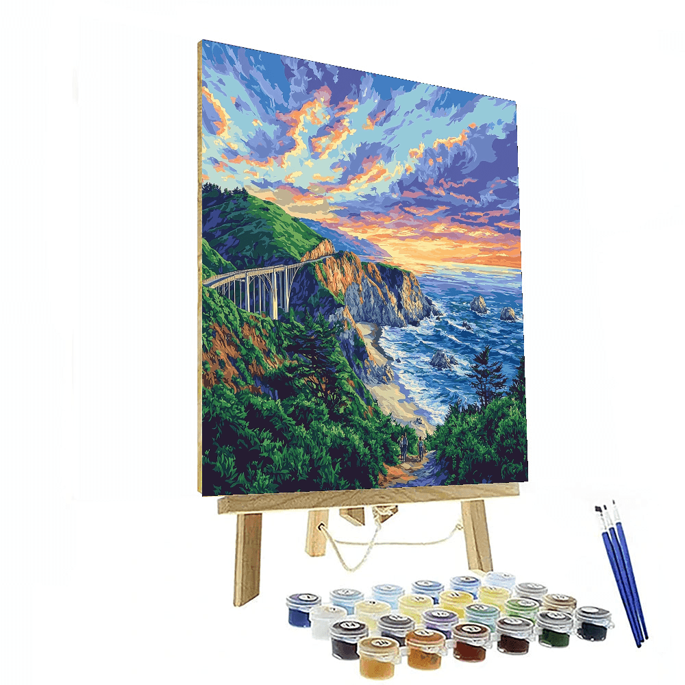 Big Sur Coast Painting By Numbers Kit