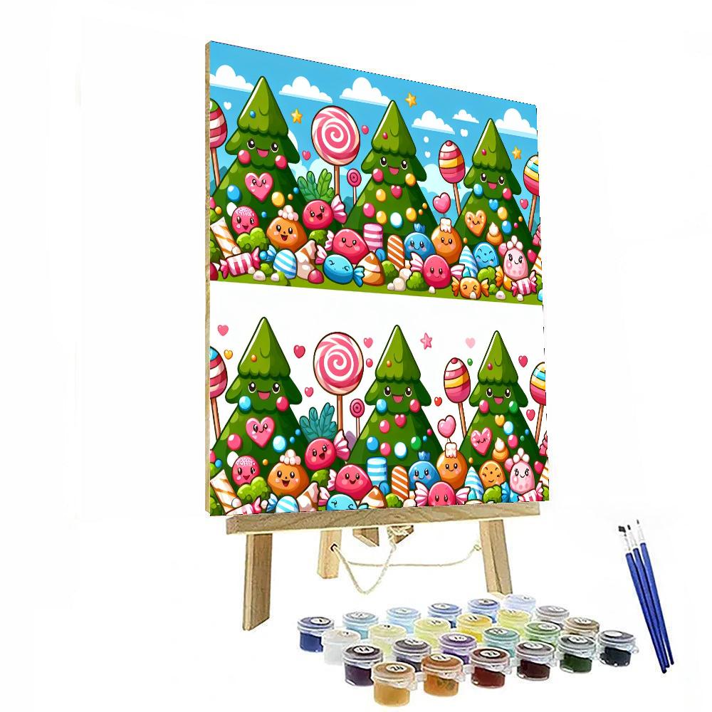 Candyland Quest Number Painting