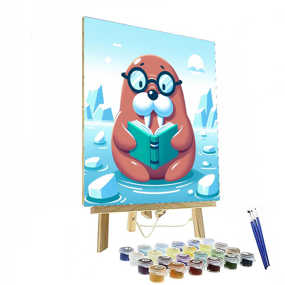 Wise Walrus Wonders Numbered Painting Kits