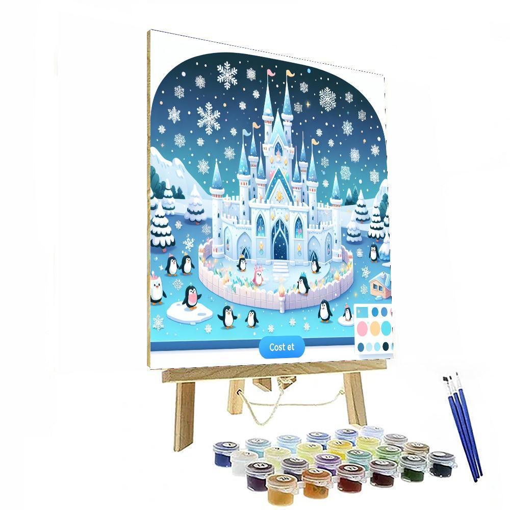 Magical Ice Palace Paint By Number