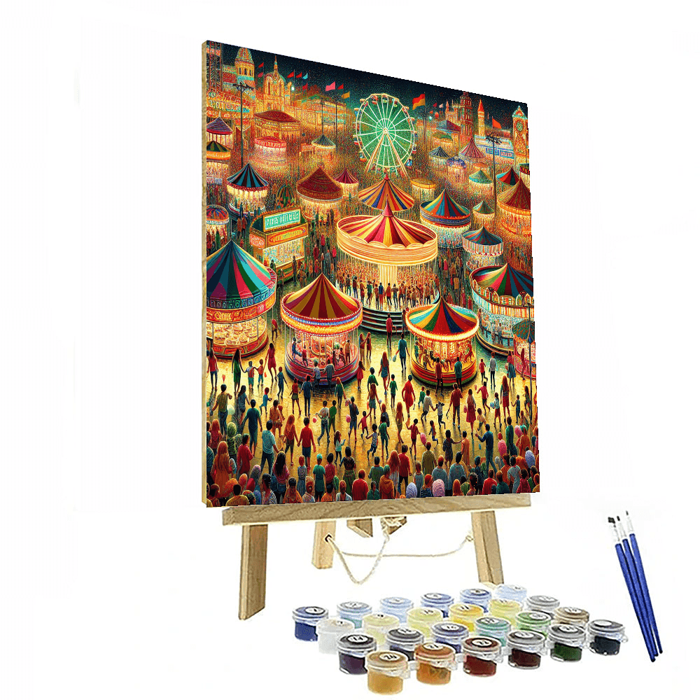 Kaleidoscope Carnival Painting By Numbers Kit