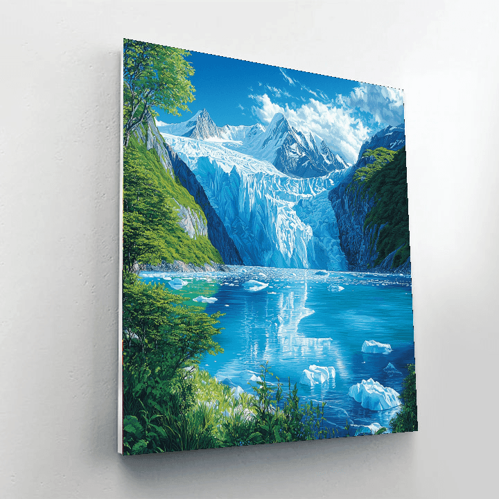 Perito Moreno Glacier Paint By Numbers