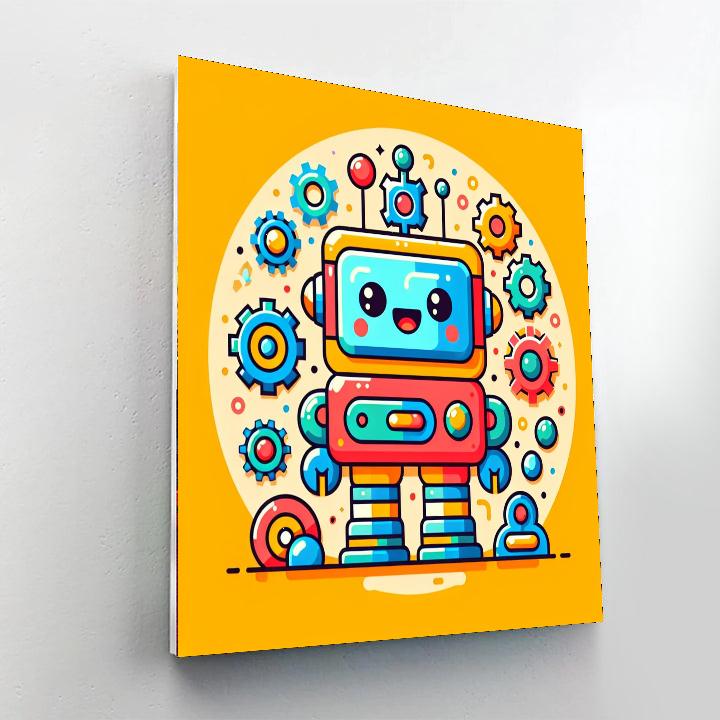 Clever Robot Paint By Numbers Kits