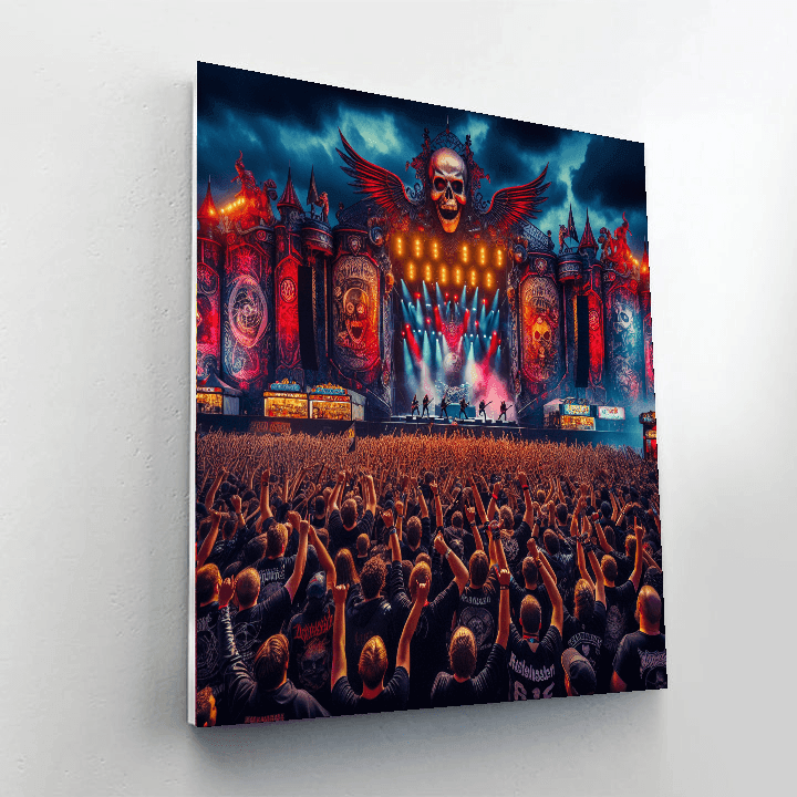 Wacken Open Air Paint By Numbers Kits