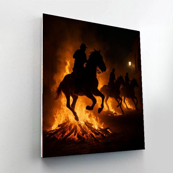 Las Luminarias - Spain DIY Paint By Numbers