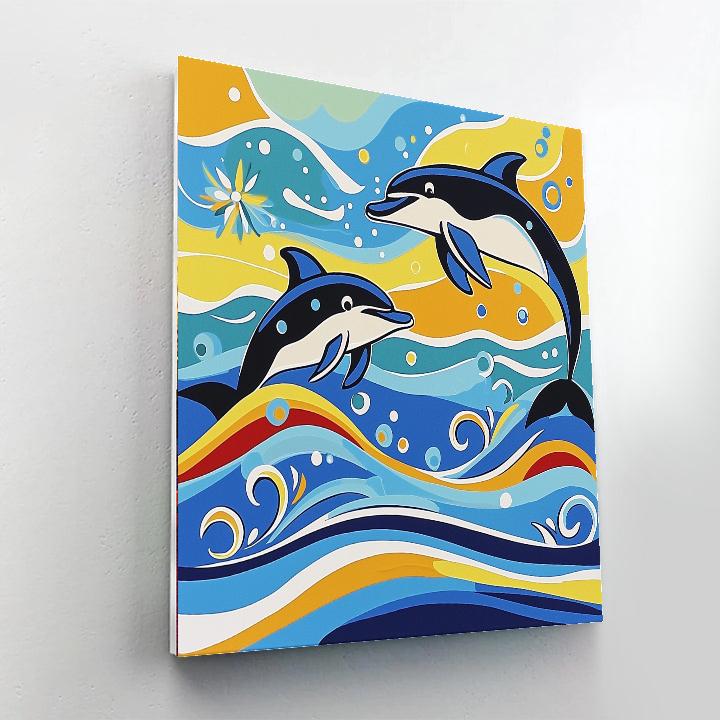 Henri Matisse Inspired Playful Seascape  Paint By Number