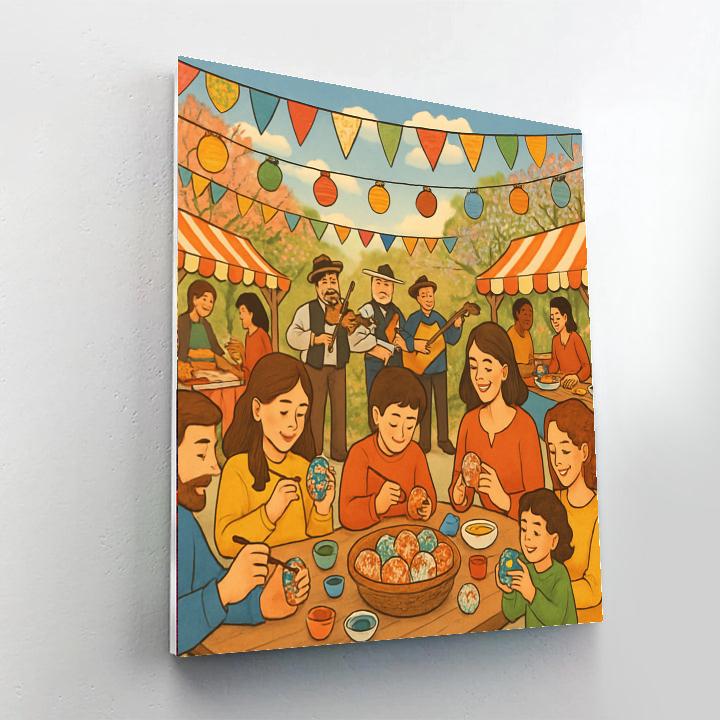 Ovo Festival - Bulgaria Painting Number Kit