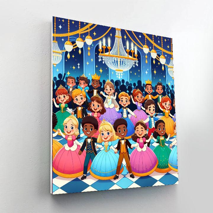 The Royal Ball Painting Number Kit