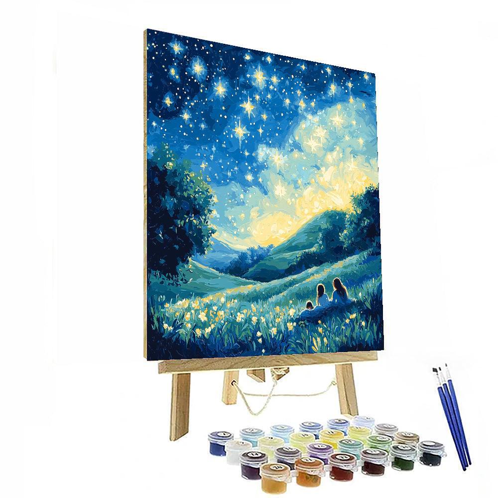 Dreams Under The Stars Paint By Color