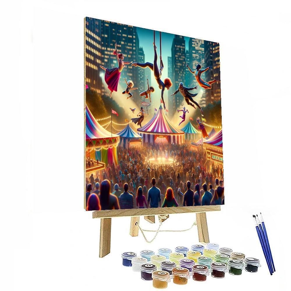 Montreal Cirque Festival - Canada Paint By Numbers