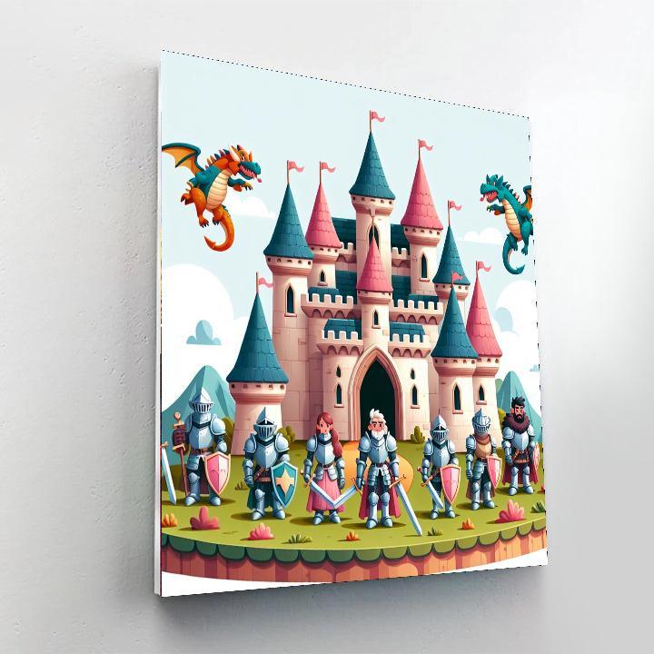 Mystical Castle Adventures Paint By Numbers Kits