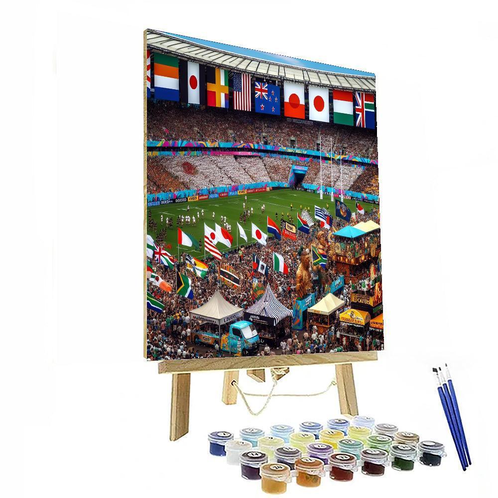 Rugby World Cup - Various Paint By Numbers Kits