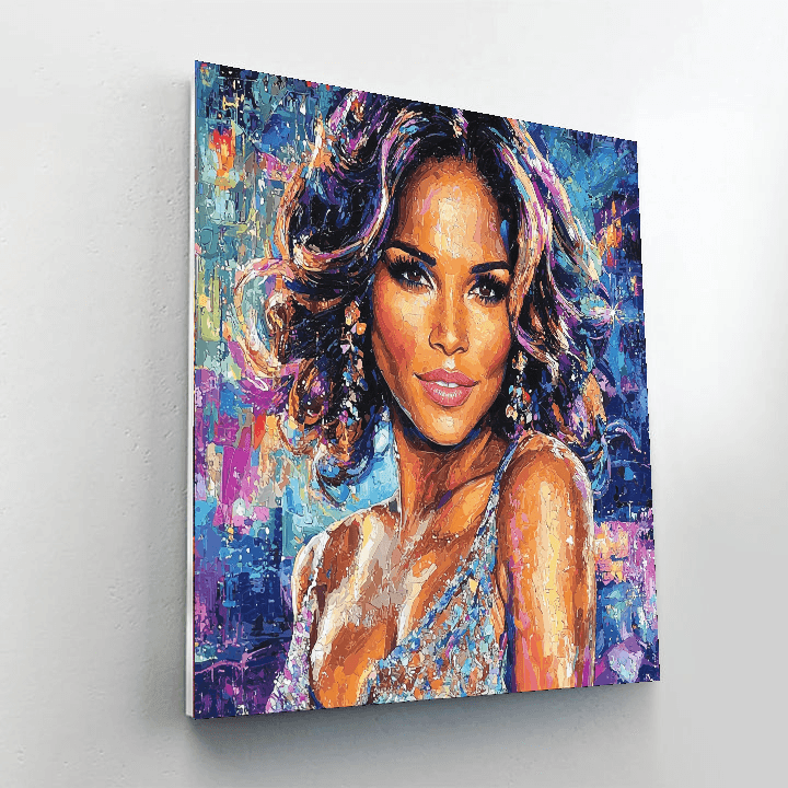 Halle Berry: The Fierce Elegance Of Hollywood's Trailblazer Painting By Numbers Kit